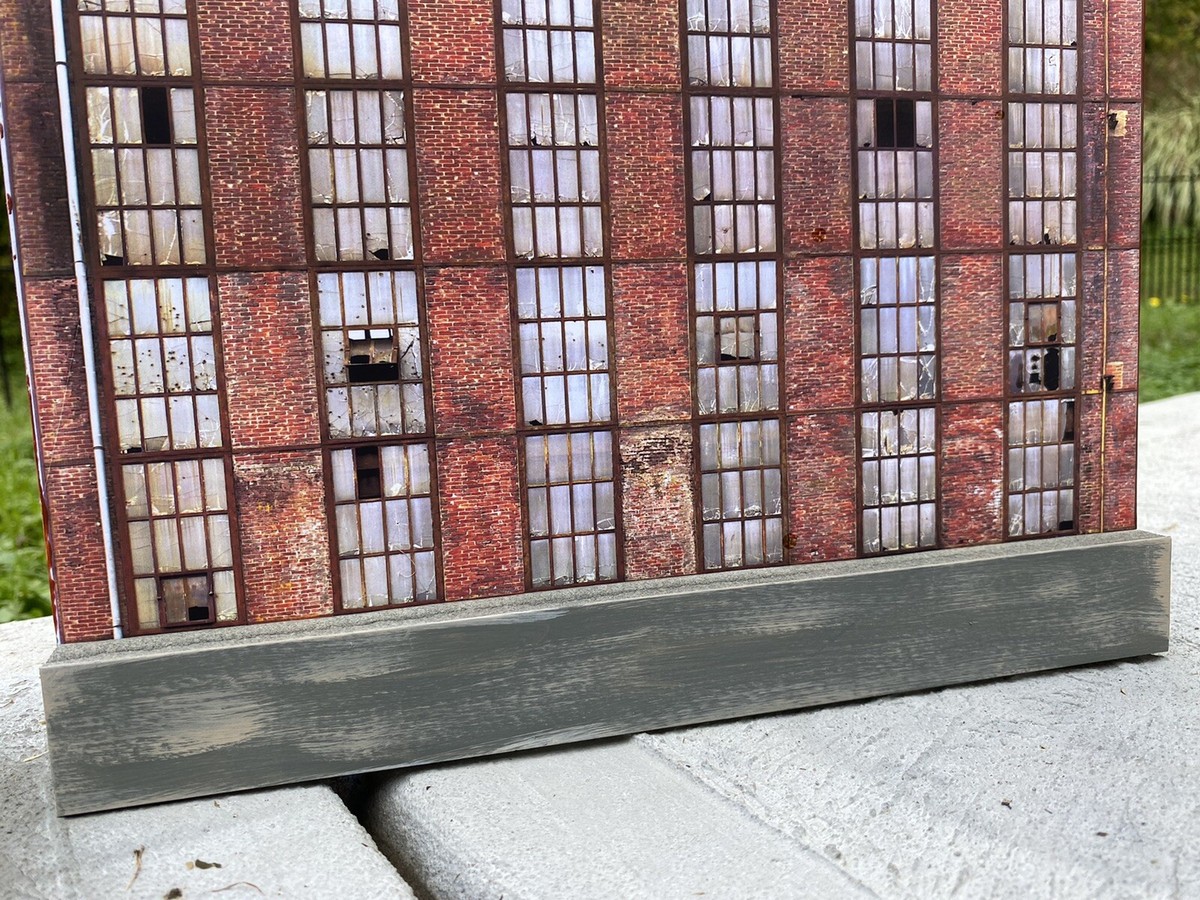 HO Scale Apartment Collage 1 Building Flats Background for Trains HO Scale Apartment Collage 1 Building Flats Background for Trains