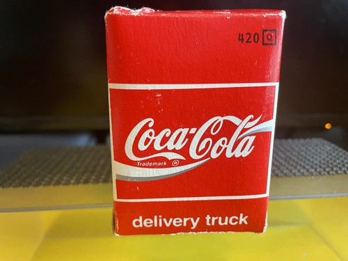 1989 BUDDY L COCA-COLA 1/43 DELIVERY TRUCK NIB MADE IN MACAU NEVER REMOVED 5”L - Picture 4 of 8