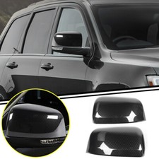 Carbon Fiber Side Rear View Mirror Cover Trim Shell For Jeep Grand Cherokee11 Carbon Fiber Side Rear View Mirror Cover Trim Shell For Jeep Grand Cherokee11