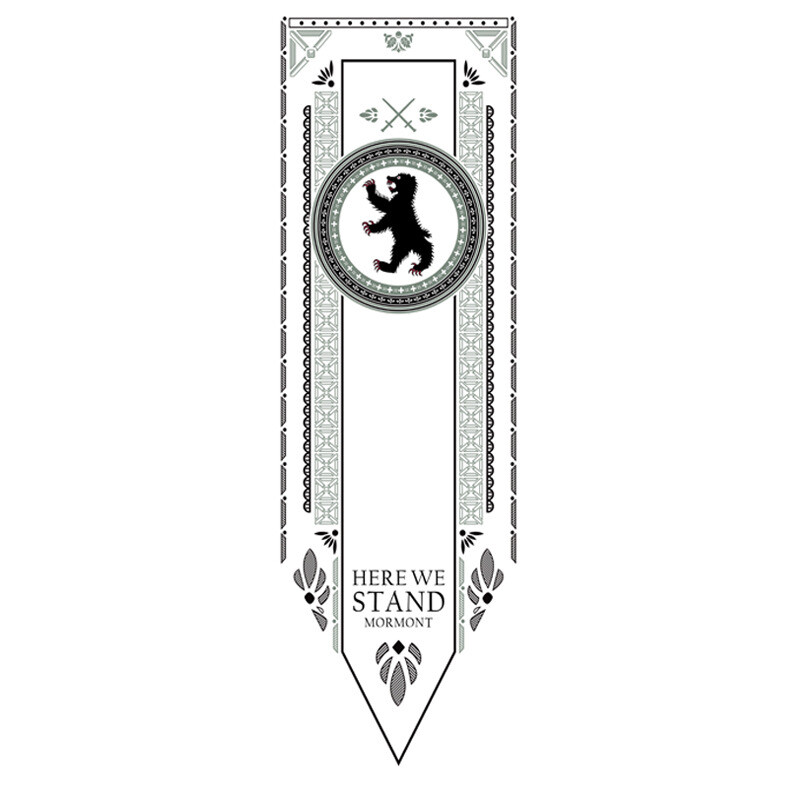 Game Of Thrones Kartenspiel Banner AUS SATIN Stark Lannister Baratheon Targaryen Für Game Of Thrones Fans Flaggen Fahnen