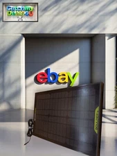 Goal Zero Boulder 15 Solar Panel 15 Watt Solar Panel Camping Travel Van Life