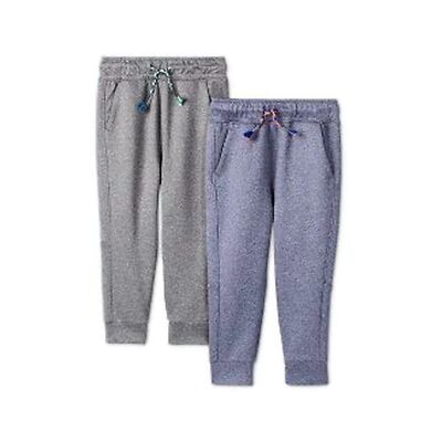 Cat Jack Toddler Boys' 2pk Athletic Jogger Pull-On-Pants Grey,Navy 12 M 