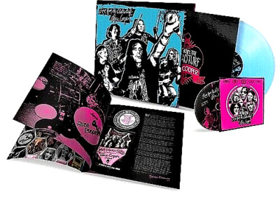 Alice Cooper - Live From the Astroturf Blue Vinyl LP DVD 2015 Reunion 3477/5000
