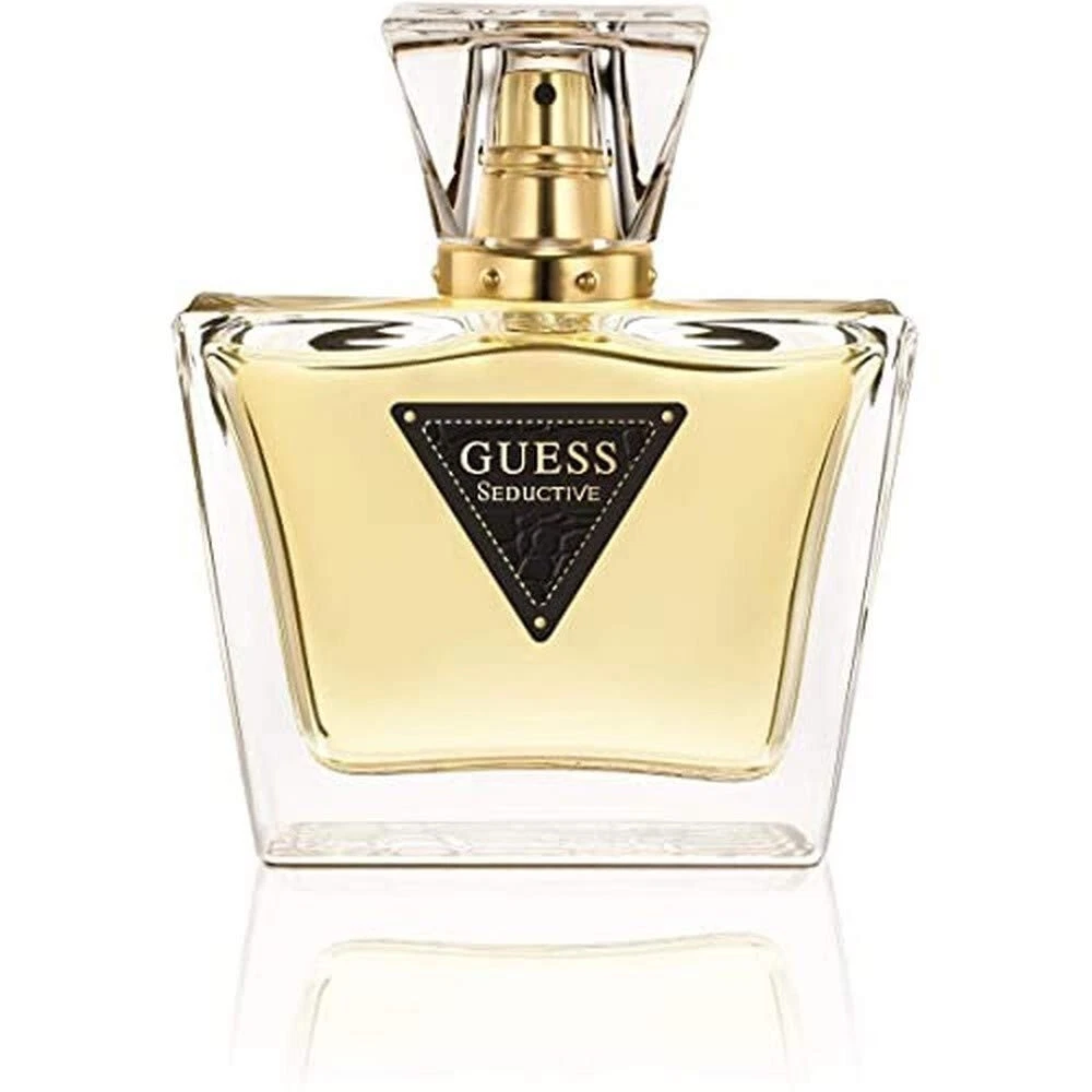 Туалетная вода guess women. Guess "seductive" 75 ml. Духи guess seductive женские. Гесс Седактив туалетная вода. Guess seductive 75 мл.