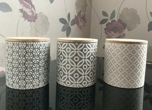 grey ceramic tea coffee sugar