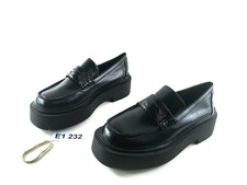 H M platform chunky women's shoes loafers casual shoes EUR 38 E1 232