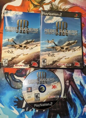Rebel Raiders: Operation Nighthawk (Sony PlayStation 2) PS2 GAME COMPLETE Tested