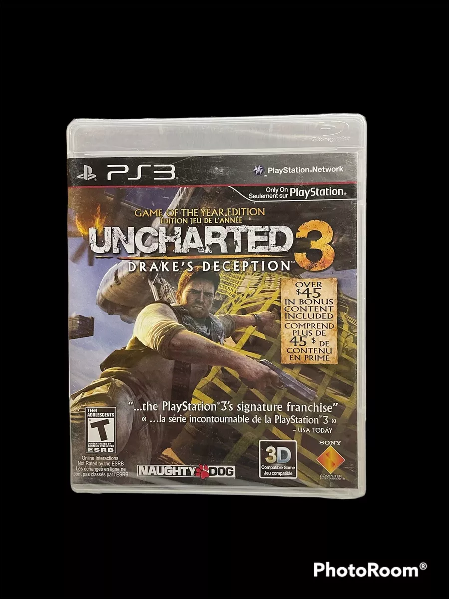 Uncharted 3 Goty