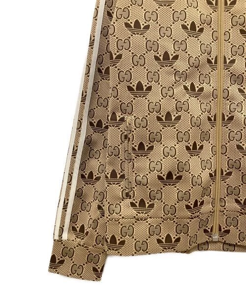 GUCCI x Adidas GG giacca con cerniera a trefoil taglia M autentica da uomo