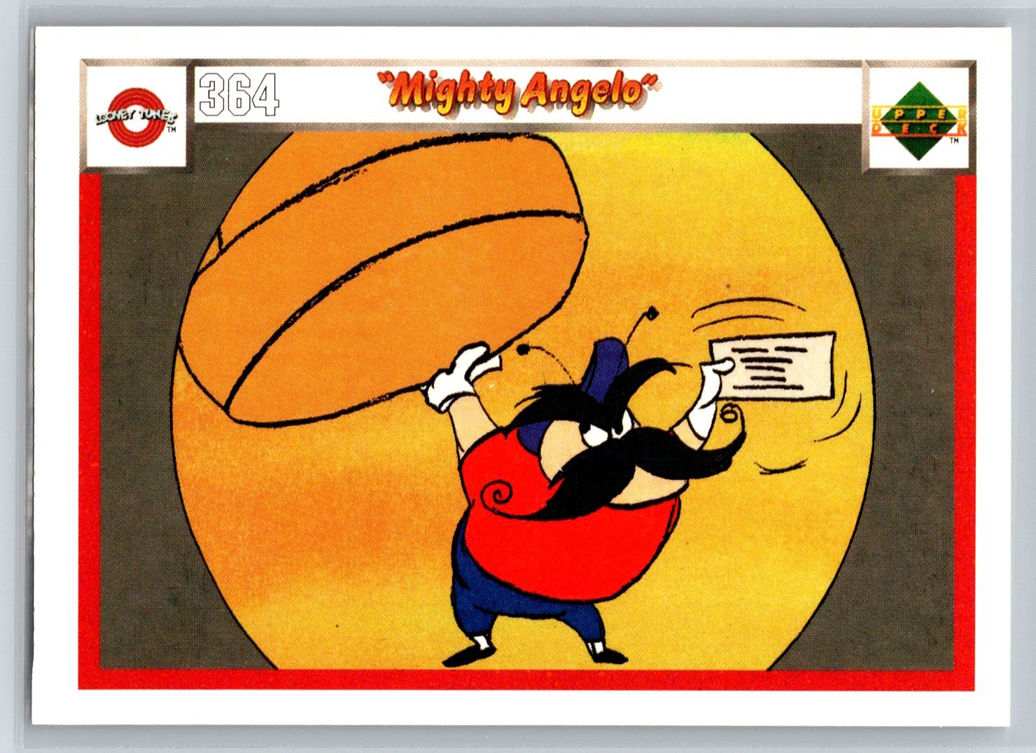 1990 Upper Deck Comic Ball Mighty Angelo #364 / 373