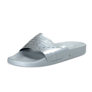 silver rubber shoes