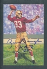 Sammy Baugh Signed Goal Line Art Card Autograph Auto PSA/DNA AN85429