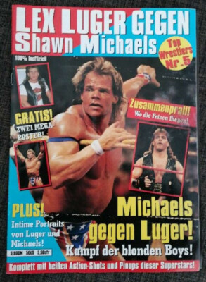 Top Wrestlers Ausgabe 5 u. Ausgabe 11 (WWF / WCW) Luger, Diesel, Michaels