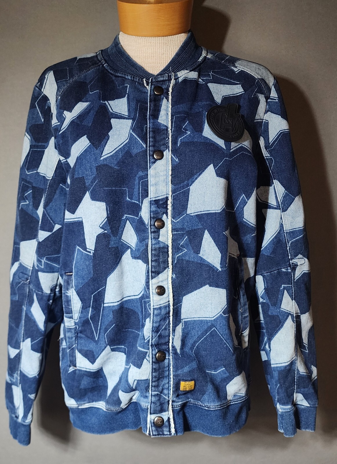 Sharp Looking  Patchwork Style Large Jacket By Al… - image 1