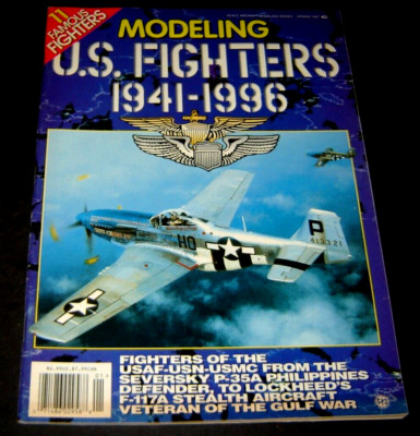 Modeling U.S. Fighters 1941 1996   Scale Modeling Aircraft Series 1997 Stealth