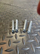 (4) 10mm hex zinc plated steel standoff 6mm x 1.0 internal thread rod coupling