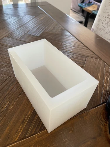 Rectangle Resin Casting Silicone Mould 150x75x75mm