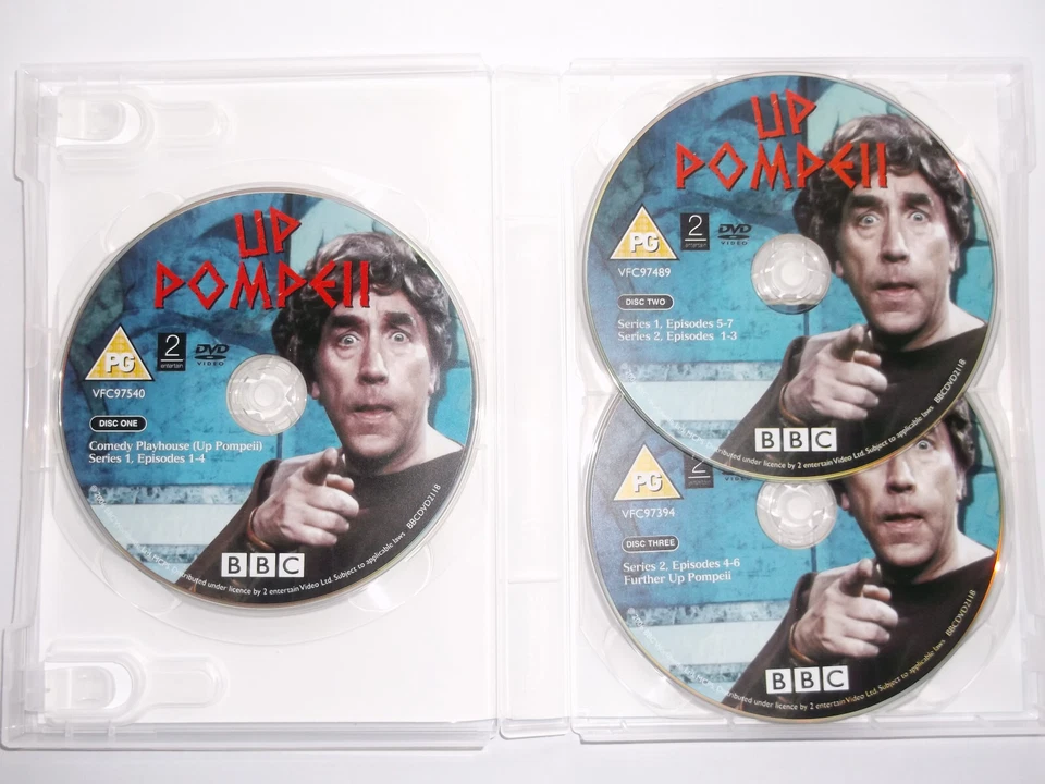 Up Pompeii - complete BBC TV series 1 & 2  -  three disc set - Image 3 of 3