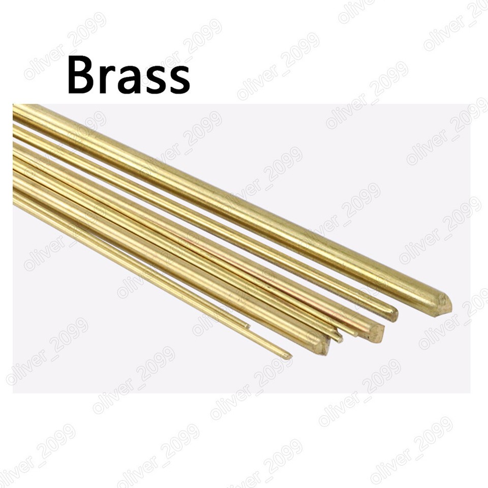 Brass Round Rods Brass Stick Solid Brass Thin Round Rod Length 250mm ...