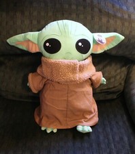 NEW BABY YODA Plush 18" Pillow Buddy Large Stuffed Animal The Child Star Wars
