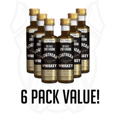 Southern Whiskey Still Spirits Top Shelf Essence - 6 PACK VALUE! Free Shipping!