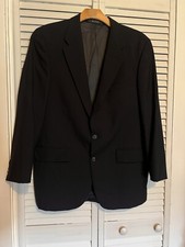 CHAPS RALPH LAUREN Men  s 46L 46 Long Blazer Sport Coat Suit Jacket WOOL Blue