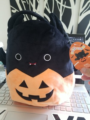 Squishmallow Emily The Bat In Pumpkin Treat Pail BNWT! Halloween 2022! 191726466932 | eBay