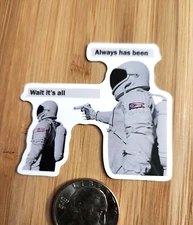  Laptop Sticker FUNNY Sticker Comedy Sticker Joke Decal Weird Sticker Creepy Odd