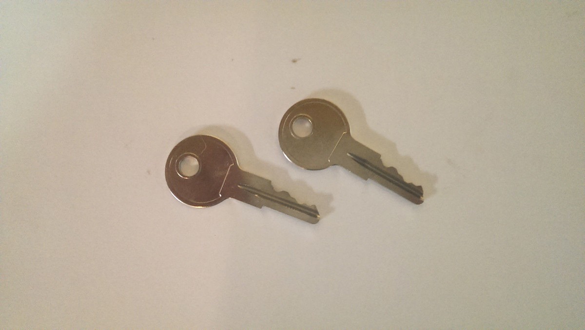Ezgo Golf Cart Keys | Set of 2 Keys OEM 17063-G01 | RXV | PDS