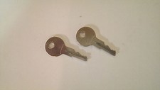 Ezgo Golf Cart Keys  Set of 2 Keys OEM 17063-G01  RXV  PDS  TXT Key