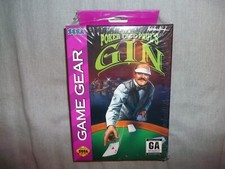 NEW Poker Face Paul's Gin Sega Game Gear New Sealed 1994 Rare HTF