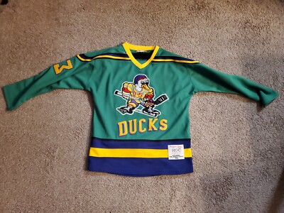 Mighty Ducks Jersey Men's Small Goldberg #33 Authentic Movie
