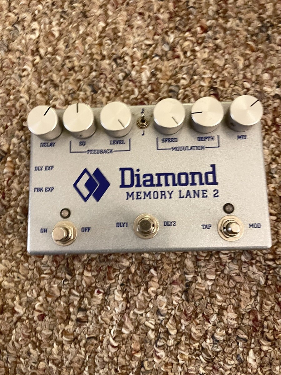 Diamond Guitar Pedal  Memory Lane 2 ディレイ Review: Diamond Memory Lane 2 Delay Pedal | WIRED