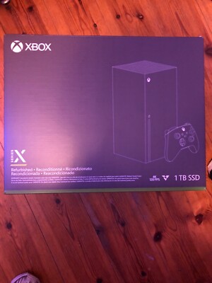 Microsoft Xbox Series X 1TB Spielekonsole - Schwarz