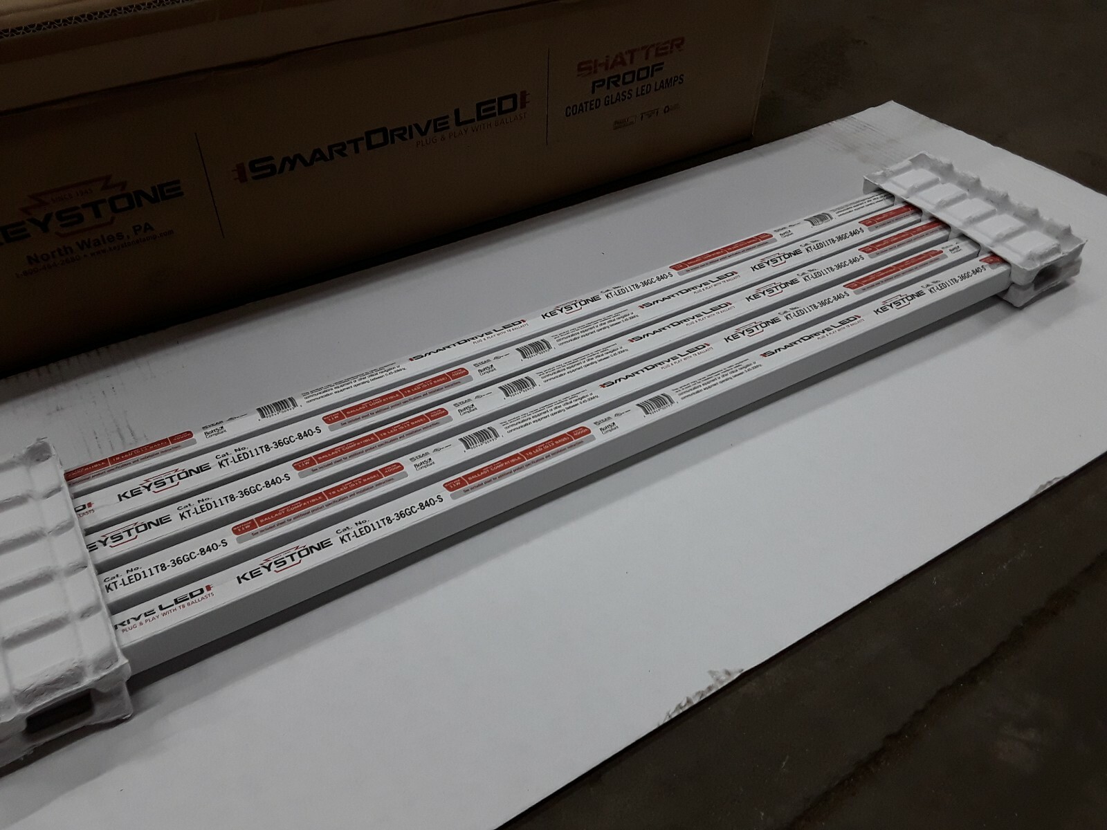 Keystone KT-LED11T*-36GC-840-S, 11W 4000K Lumens Box of 25