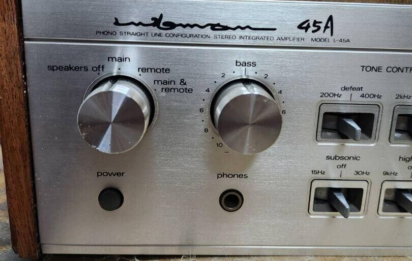 LUXMAN L-45A Integrated Amplifier AC100V Used Tested | eBay