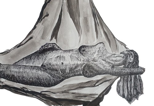 Massive Attack 3D シルクスクリーン 直筆サイン入り ポスター