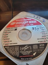 SC8735 POP HITS SOUND CHOICE KARAOKE CDG