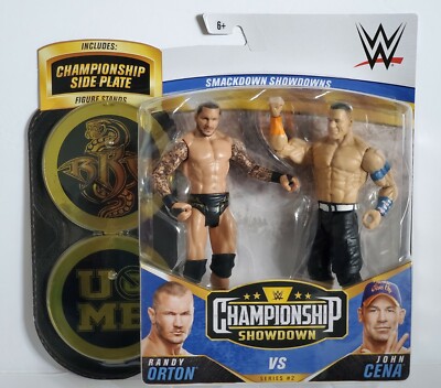 Wwe Championship Showdown Series 2 Randy Orton Vs John Cena W Side Plates Ebay Wwe Championship Showdown Series 2 Randy Orton Vs John Cena W Side Plates Ebay