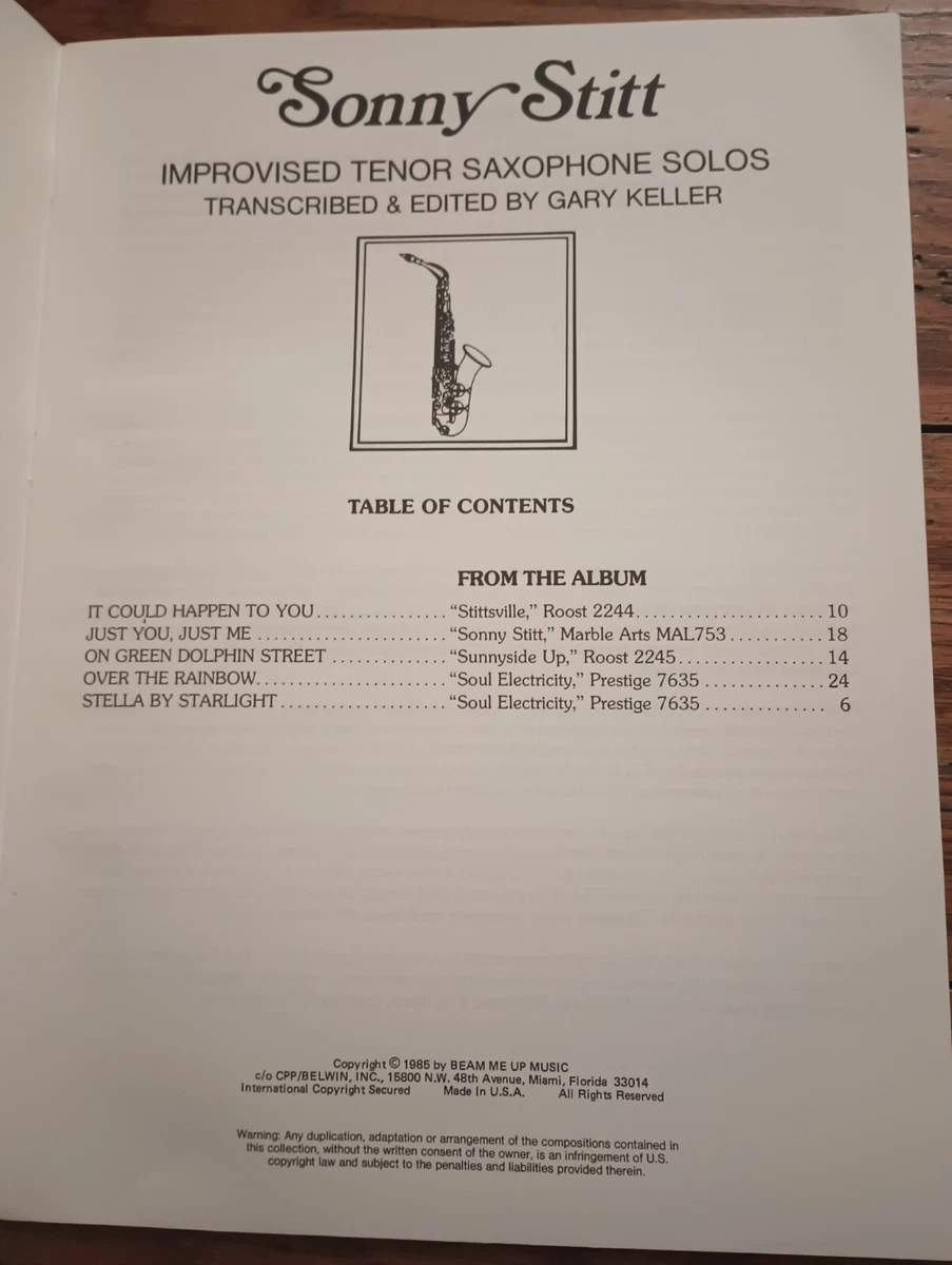 Gary keller saxophone deals