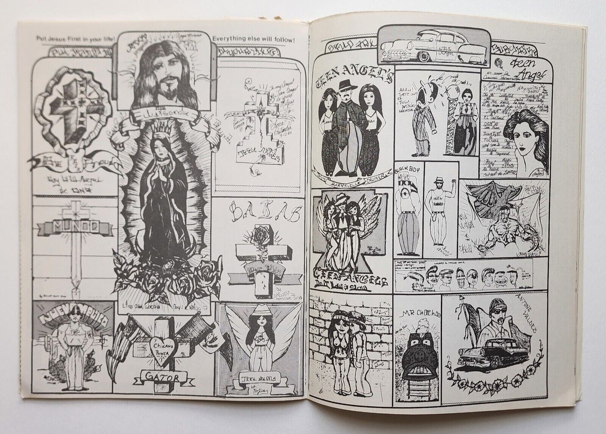 Teen Angel's Issue #10 Varrio Arte Cholo Chicano Art TEEN Teen Angel's Issue #10 Varrio Arte Cholo Chicano Art TEEN