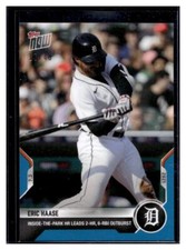 2021 Topps Now #455 Eric Haase Blue Parallel Card #d 17/49