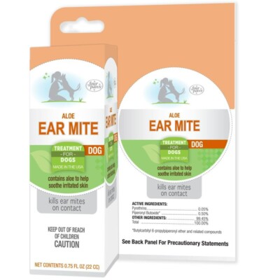 Four Paws Aloe Ear Relief Treatment for Dogs, 3/4 oz.