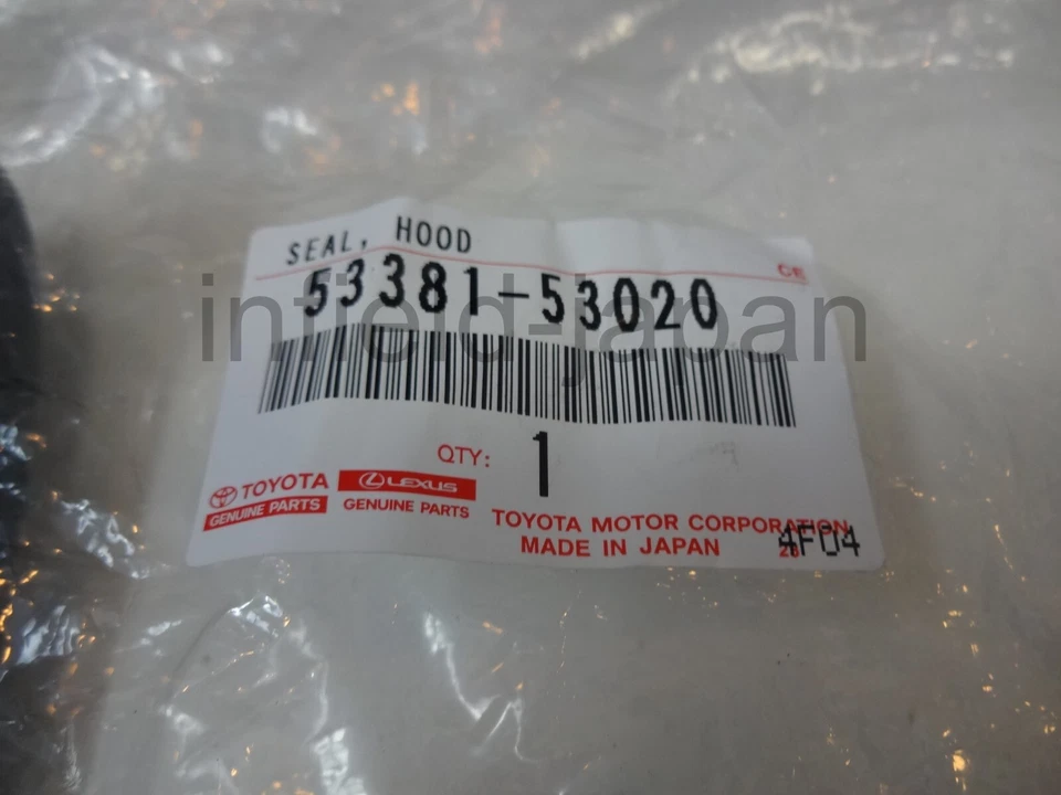 Original Toyota Lexus IS250/350 GSE2# Sello Radiador Soporte Alimentos 53381-53020 F/S Foto 2 de 4