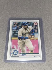 2020 TOPPS BOWMAN BASEBALL KYLE LEWIS ROOKIE CARD RC # 78 SEATTLE MARINERS. rookie card picture