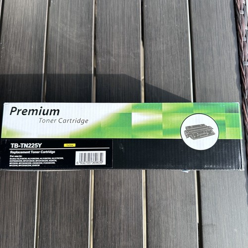 Premium TB Brother TN225C Yellow Toner Cartridge For HL3140 DCP-9020 MFC-9130cdw
