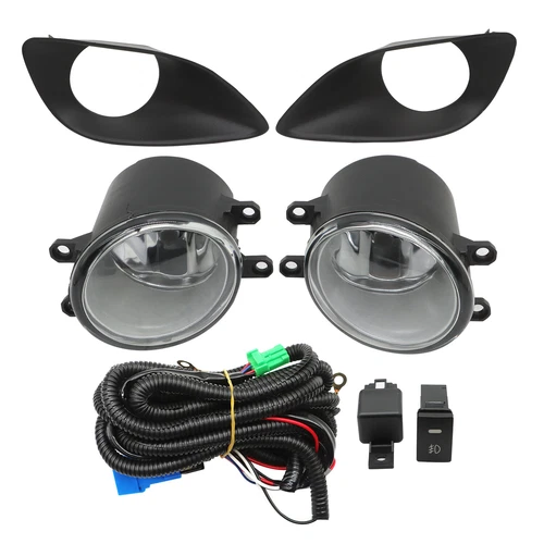 For Toyota Yaris Sedan 1.5L 2007-2012 Fog Light Lamps+Covers+Switch+Wiring+Relay - Bild 7 von 21