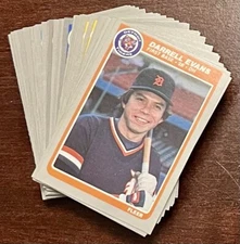 1985 Fleer Baseball - Choose/Pick Your Card - #'s 1 - 250