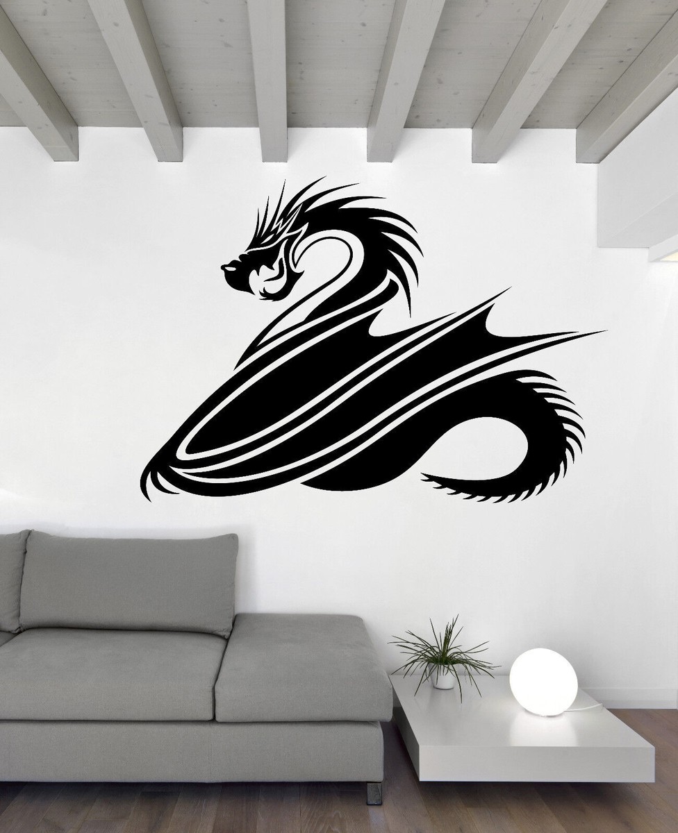 3d Dragon Wall Art 3D Dragon On Toilet Wall Decal - Funny Bathroom ...