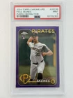 2024 Topps Chrome Update Paul Skenes Purple Refractor 217/250 PSA 9